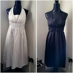 Twin Black & White Dresses